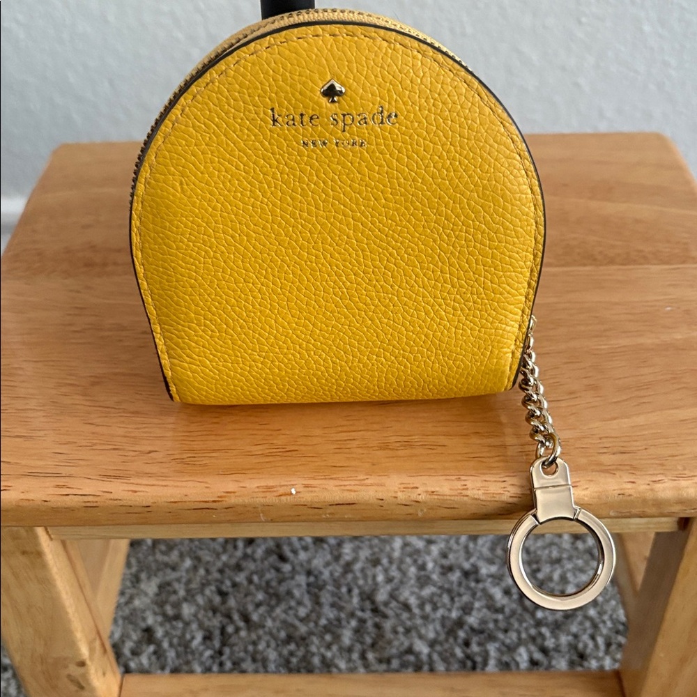 Kate Spade Mustard Yellow Coin Pouch